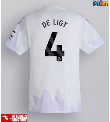 Manchester United Matthijs de Ligt #4 Bortatröja 2025-26 Kortärmad
